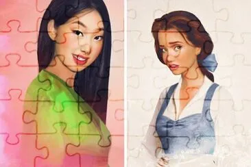 Mulan e Bela jigsaw puzzle