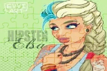 Elsa jigsaw puzzle