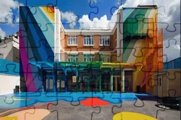 JardÃ­n de infantes en Francia jigsaw puzzle