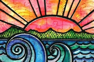 Sunset jigsaw puzzle