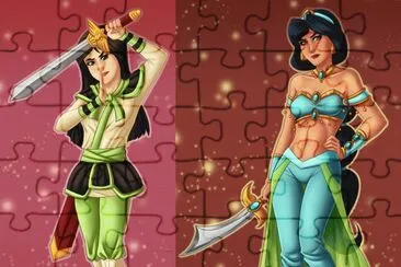 Mulan Jasmine jigsaw puzzle