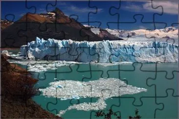 Glaciar Perito Moreno. Patagonia argentina jigsaw puzzle