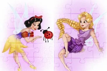 SnowWhite Rapunzel jigsaw puzzle