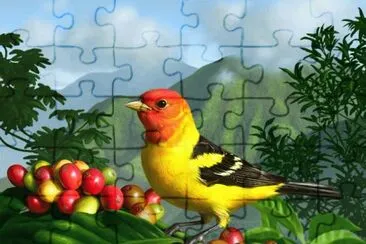Bird and the Beans jigsaw puzzle