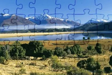 Laguna TerraplÃ©n. Chubut. Argentina jigsaw puzzle
