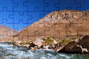 RÃ­o Blanco. San Juan. Argentina jigsaw puzzle