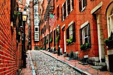 Beautiful neighborhood jigsaw puzzle