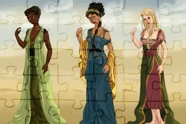 Tiana Jasmine Rapunzel