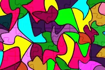 draw jigsaw puzzle