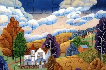 Countryside House by Ellen Eilers jigsaw puzzle