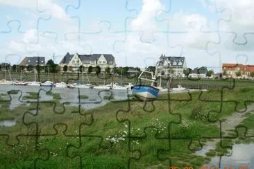 Le Crotoy (FRance) jigsaw puzzle