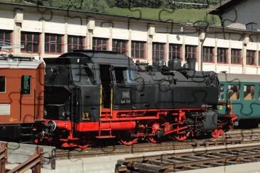 locomotive jigsaw puzzle