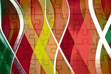 Abstraction jigsaw puzzle