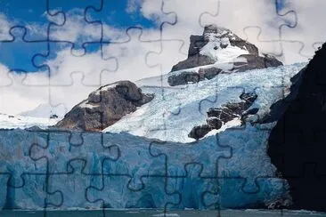 Glaciar Upsala. Patagonia argentina jigsaw puzzle