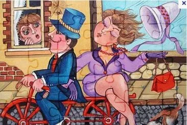 פאזל של Bicycle ride by Lubov Toteva