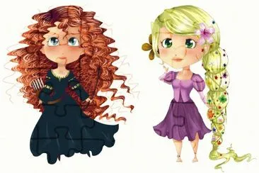 Merida Rapunzel