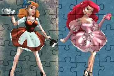 Cinderella Ariel jigsaw puzzle