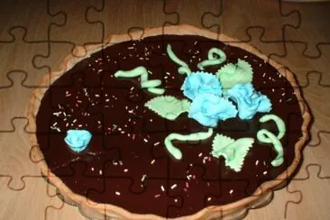 tarte chocolat jigsaw puzzle