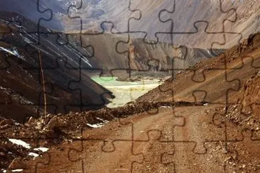 Laguna Blanca. San Juan. Argentina jigsaw puzzle