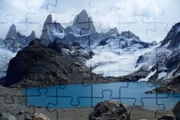 פאזל של El ChaltÃ©n. Patagonia argentina