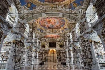 פאזל של libreria admont austria