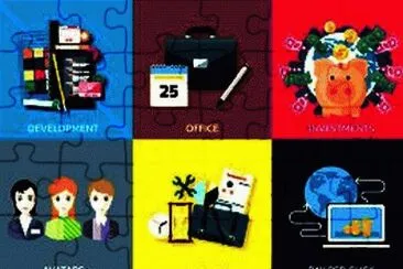 draw jigsaw puzzle