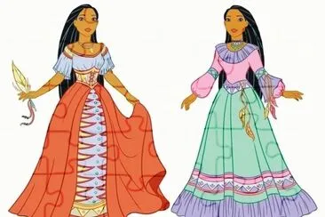 Pocahontas jigsaw puzzle