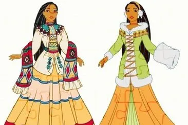 Pocahontas jigsaw puzzle