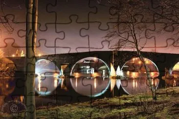 Stirling Bridge night