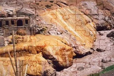 Puente del Inca. Mendoza. Argentina