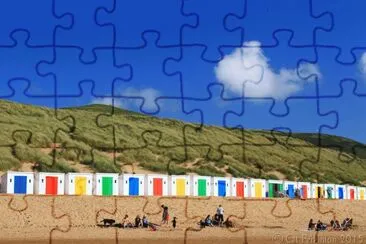 פאזל של Devon Beach Huts