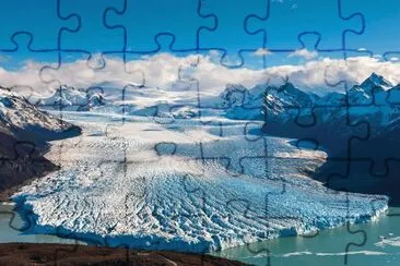 Glaciar Perito Moreno. Patagonia argentina jigsaw puzzle