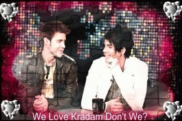 Adam Lambert And Kris Allen jigsaw puzzle