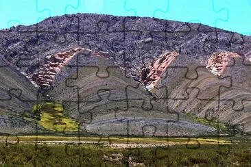 Quebrada de Humahuaca. Jujuy. Argentina jigsaw puzzle