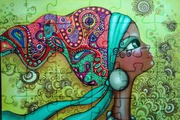 Lady with Headscarf