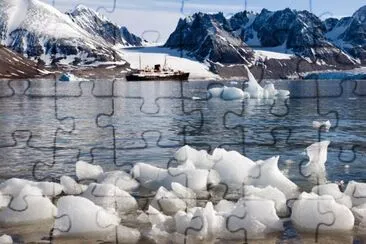 Spitsbergen. Noruega jigsaw puzzle