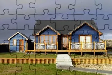 En Puerto Argentino. Islas Malvinas. ARGENTINA jigsaw puzzle