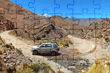 La RN 40 en Salta. Argentina jigsaw puzzle