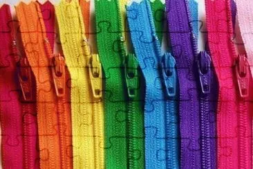 Rainbow Zipper jigsaw puzzle