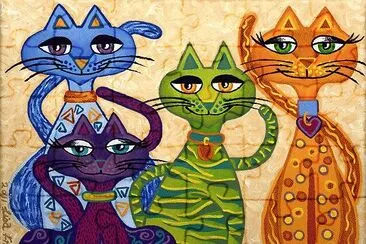Cats jigsaw puzzle