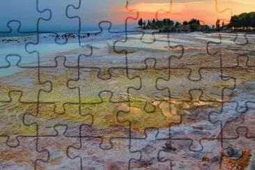Pamukkale. TurquÃ­a jigsaw puzzle