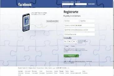 web pages social network jigsaw puzzle