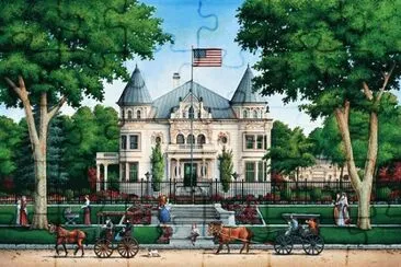 Govenor 's Mansion Salt Lake City  Utah jigsaw puzzle