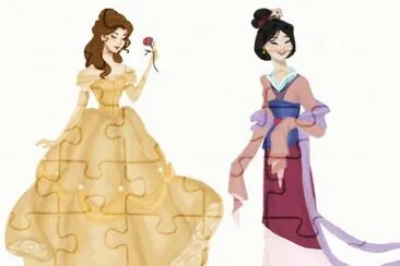 Belle Mulan jigsaw puzzle