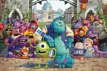 Monsters University jigsaw puzzle
