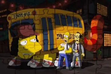 Simpson jigsaw puzzle