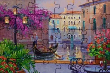 Venice by Mikki Senkarik jigsaw puzzle