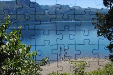 Lago Traful. NeuquÃ©n. Argentina jigsaw puzzle