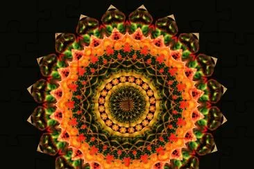 mandala jigsaw puzzle