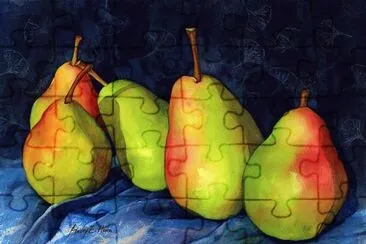 Green Pears jigsaw puzzle